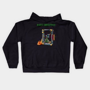 3D Printer #1 Christmas Edition Kids Hoodie